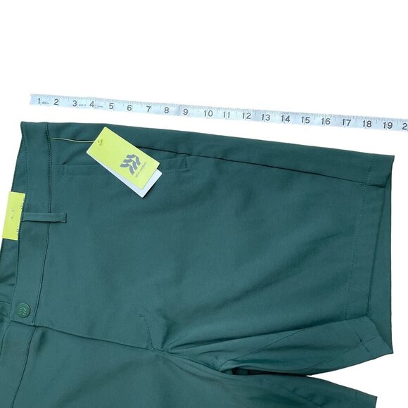 ALL IN MOTION CARGO GOLF SHORTS MENS SIZE 40 ATHLETIC 5 POCKETS DARK GREEN NWT - Picture 12 of 13